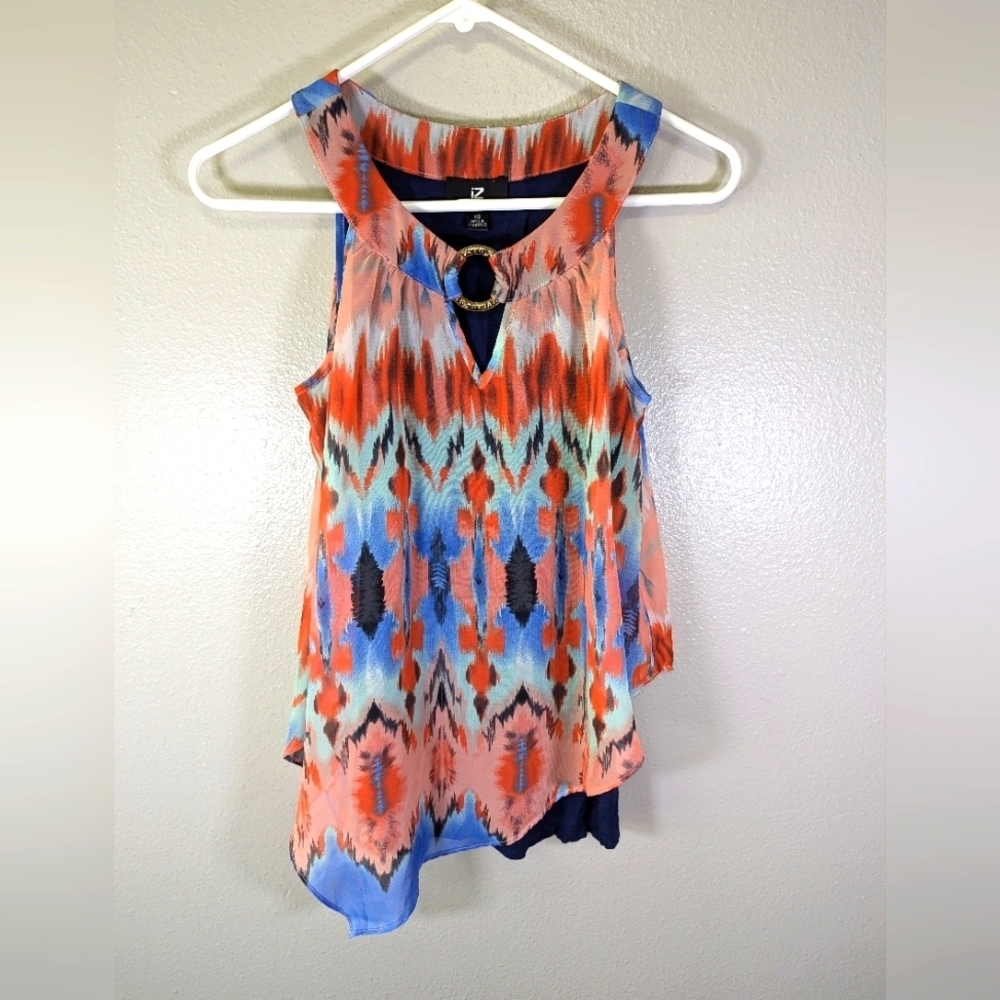 IZ Byer women's sleeveless blouse size xs